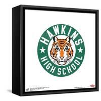 Gallery Pops Netflix Stranger Things: Season 4 - Hawkins High School Wall Art-Trends International-Framed Stretched Canvas