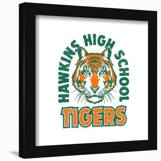 Gallery Pops Netflix Stranger Things: Season 4 - Hawkins High Tigers Wall Art-Trends International-Framed Gallery Pops