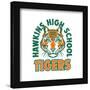 Gallery Pops Netflix Stranger Things: Season 4 - Hawkins High Tigers Wall Art-Trends International-Framed Gallery Pops