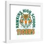 Gallery Pops Netflix Stranger Things: Season 4 - Hawkins High Tigers Wall Art-Trends International-Framed Gallery Pops