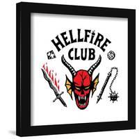 Gallery Pops Netflix Stranger Things: Season 4 - Hellfire Club Wall Art-Trends International-Framed Gallery Pops