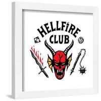 Gallery Pops Netflix Stranger Things: Season 4 - Hellfire Club Wall Art-Trends International-Framed Gallery Pops