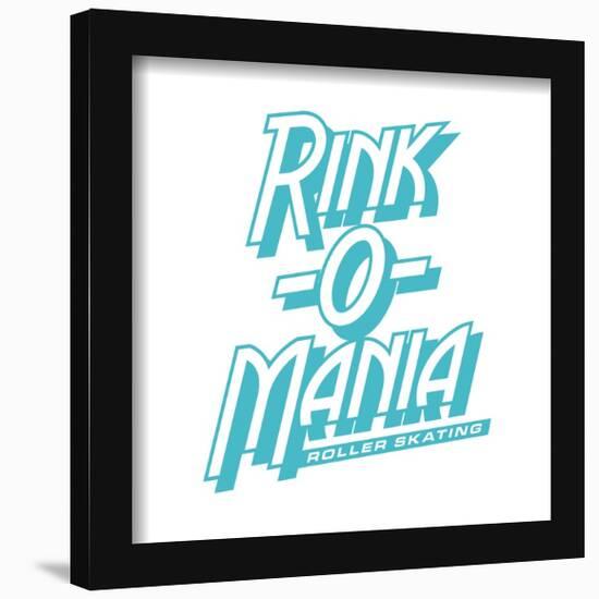 Gallery Pops Netflix Stranger Things: Season 4 - Rink-O-Mania Roller Rink Wall Art-Trends International-Framed Gallery Pops