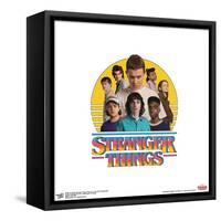 Gallery Pops Netflix Stranger Things: Season 4 - The Party Fragmented Wall Art-Trends International-Framed Stretched Canvas