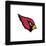 Gallery Pops NFL Arizona Cardinals - Primary Mark Wall Art-Trends International-Framed Gallery Pops