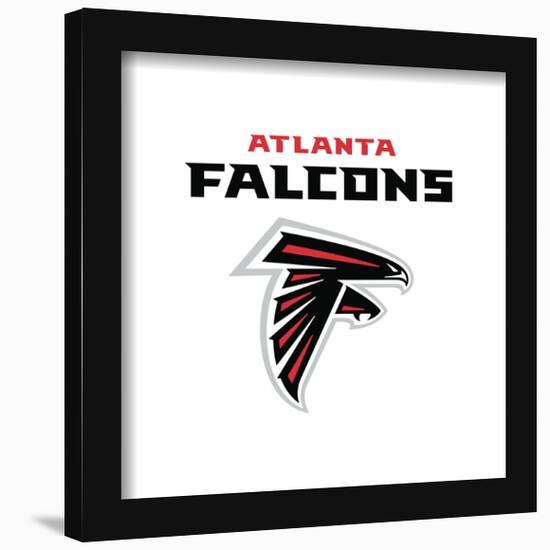 Gallery Pops NFL Atlanta Falcons - Primary Mark Logotype Wall Art-Trends International-Framed Gallery Pops