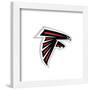 Gallery Pops NFL Atlanta Falcons - Primary Mark Wall Art-Trends International-Framed Gallery Pops