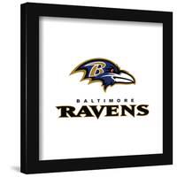 Gallery Pops NFL Baltimore Ravens - Primary Mark Logotype Wall Art-Trends International-Framed Gallery Pops