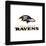 Gallery Pops NFL Baltimore Ravens - Primary Mark Logotype Wall Art-Trends International-Framed Gallery Pops