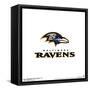 Gallery Pops NFL Baltimore Ravens - Primary Mark Logotype Wall Art-Trends International-Framed Stretched Canvas