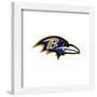 Gallery Pops NFL Baltimore Ravens - Primary Mark Wall Art-Trends International-Framed Gallery Pops