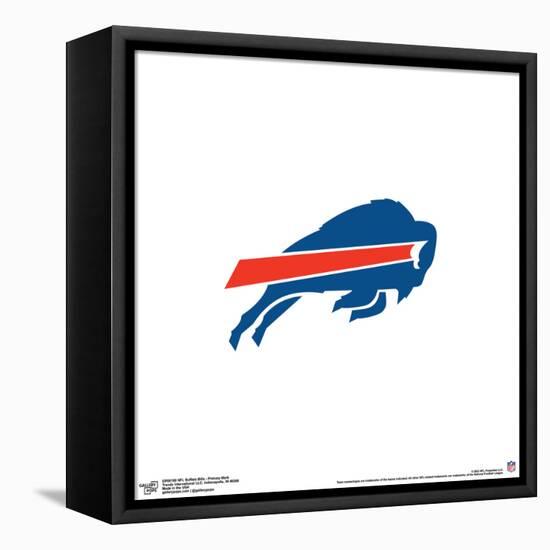 Gallery Pops NFL Buffalo Bills - Primary Mark Wall Art-Trends International-Framed Stretched Canvas