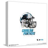 Gallery Pops NFL Carolina Panthers - Drip Helmet Wall Art-Trends International-Stretched Canvas