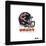 Gallery Pops NFL Chicago Bears - Drip Helmet Wall Art-Trends International-Framed Gallery Pops