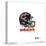 Gallery Pops NFL Chicago Bears - Drip Helmet Wall Art-Trends International-Stretched Canvas