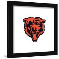 Gallery Pops NFL Chicago Bears - Primary Mark - Bear Wall Art-Trends International-Framed Gallery Pops