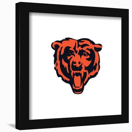 Gallery Pops NFL Chicago Bears - Primary Mark - Bear Wall Art-Trends International-Framed Gallery Pops