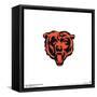 Gallery Pops NFL Chicago Bears - Primary Mark - Bear Wall Art-Trends International-Framed Stretched Canvas