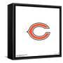 Gallery Pops NFL Chicago Bears - Primary Mark - C Wall Art-Trends International-Framed Stretched Canvas