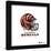 Gallery Pops NFL Cincinnati Bengals - Drip Helmet Wall Art-Trends International-Framed Gallery Pops