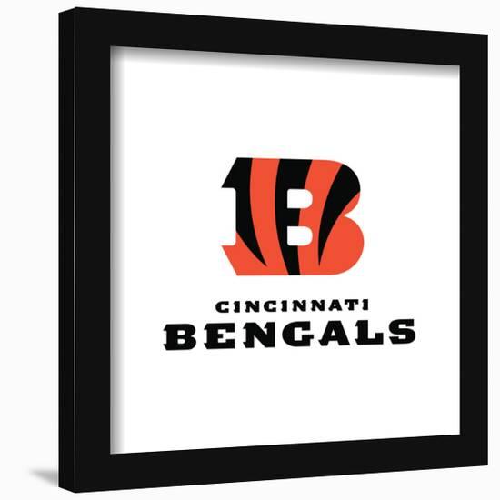 Gallery Pops NFL Cincinnati Bengals - Primary Mark Logotype Wall Art-Trends International-Framed Gallery Pops