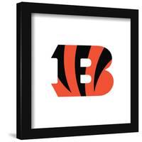 Gallery Pops NFL Cincinnati Bengals - Primary Mark Wall Art-Trends International-Framed Gallery Pops