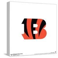 Gallery Pops NFL Cincinnati Bengals - Primary Mark Wall Art-Trends International-Stretched Canvas