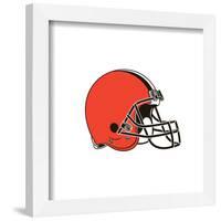 Gallery Pops NFL Cleveland Browns - Primary Mark Wall Art-Trends International-Framed Gallery Pops