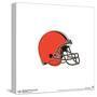 Gallery Pops NFL Cleveland Browns - Primary Mark Wall Art-Trends International-Stretched Canvas