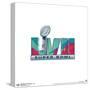 Gallery Pops NFL - Commemorative Super Bowl LVII Logo Wall Art-Trends International-Stretched Canvas