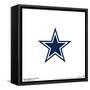 Gallery Pops NFL Dallas Cowboys - Primary Mark Wall Art-Trends International-Framed Stretched Canvas
