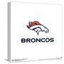 Gallery Pops NFL Denver Broncos - Primary Mark Logotype Wall Art-Trends International-Stretched Canvas