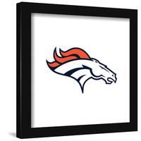 Gallery Pops NFL Denver Broncos - Primary Mark Wall Art-Trends International-Framed Gallery Pops
