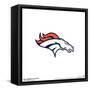 Gallery Pops NFL Denver Broncos - Primary Mark Wall Art-Trends International-Framed Stretched Canvas