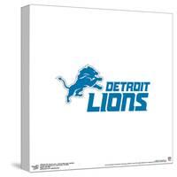 Gallery Pops NFL Detroit Lions - Primary Mark Logotype Wall Art-Trends International-Stretched Canvas