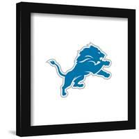 Gallery Pops NFL Detroit Lions - Primary Mark Wall Art-Trends International-Framed Gallery Pops