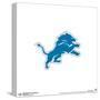 Gallery Pops NFL Detroit Lions - Primary Mark Wall Art-Trends International-Stretched Canvas
