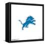 Gallery Pops NFL Detroit Lions - Primary Mark Wall Art-Trends International-Framed Stretched Canvas