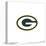 Gallery Pops NFL Green Bay Packers - Primary Mark Wall Art-Trends International-Stretched Canvas