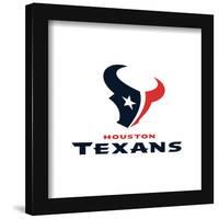 Gallery Pops NFL Houston Texans - Primary Mark Logotype Wall Art-Trends International-Framed Gallery Pops