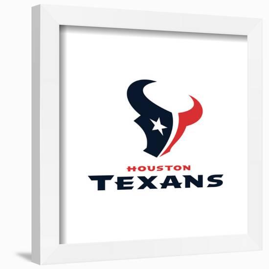 Gallery Pops NFL Houston Texans - Primary Mark Logotype Wall Art-Trends International-Framed Gallery Pops