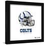 Gallery Pops NFL Indianapolis Colts - Drip Helmet Wall Art-Trends International-Framed Gallery Pops