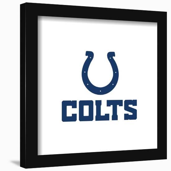 Gallery Pops NFL Indianapolis Colts - Primary Mark Logotype Wall Art-Trends International-Framed Gallery Pops