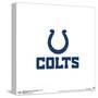 Gallery Pops NFL Indianapolis Colts - Primary Mark Logotype Wall Art-Trends International-Stretched Canvas