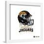 Gallery Pops NFL Jacksonville Jaguars - Drip Helmet Wall Art-Trends International-Framed Gallery Pops