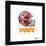 Gallery Pops NFL Kansas City Chiefs - Drip Helmet Wall Art-Trends International-Framed Gallery Pops