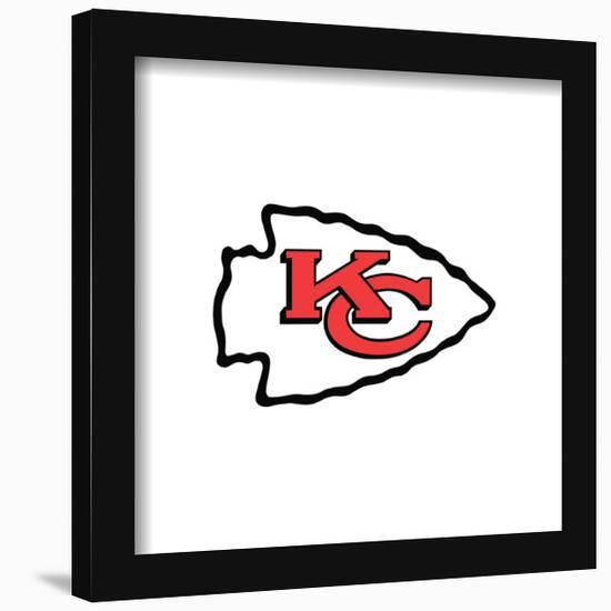 Gallery Pops NFL Kansas City Chiefs - Primary Mark Wall Art-Trends International-Framed Gallery Pops