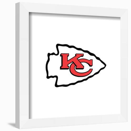 Gallery Pops NFL Kansas City Chiefs - Primary Mark Wall Art-Trends International-Framed Gallery Pops