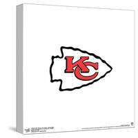 Gallery Pops NFL Kansas City Chiefs - Primary Mark Wall Art-Trends International-Stretched Canvas