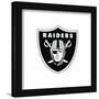 Gallery Pops NFL Las Vegas Raiders - Primary Mark Wall Art-Trends International-Framed Gallery Pops